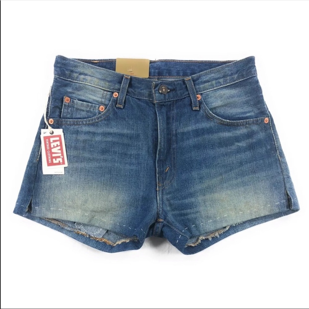 NWT Levis LVC 1967 505 Selvedge Big E Denim Shorts